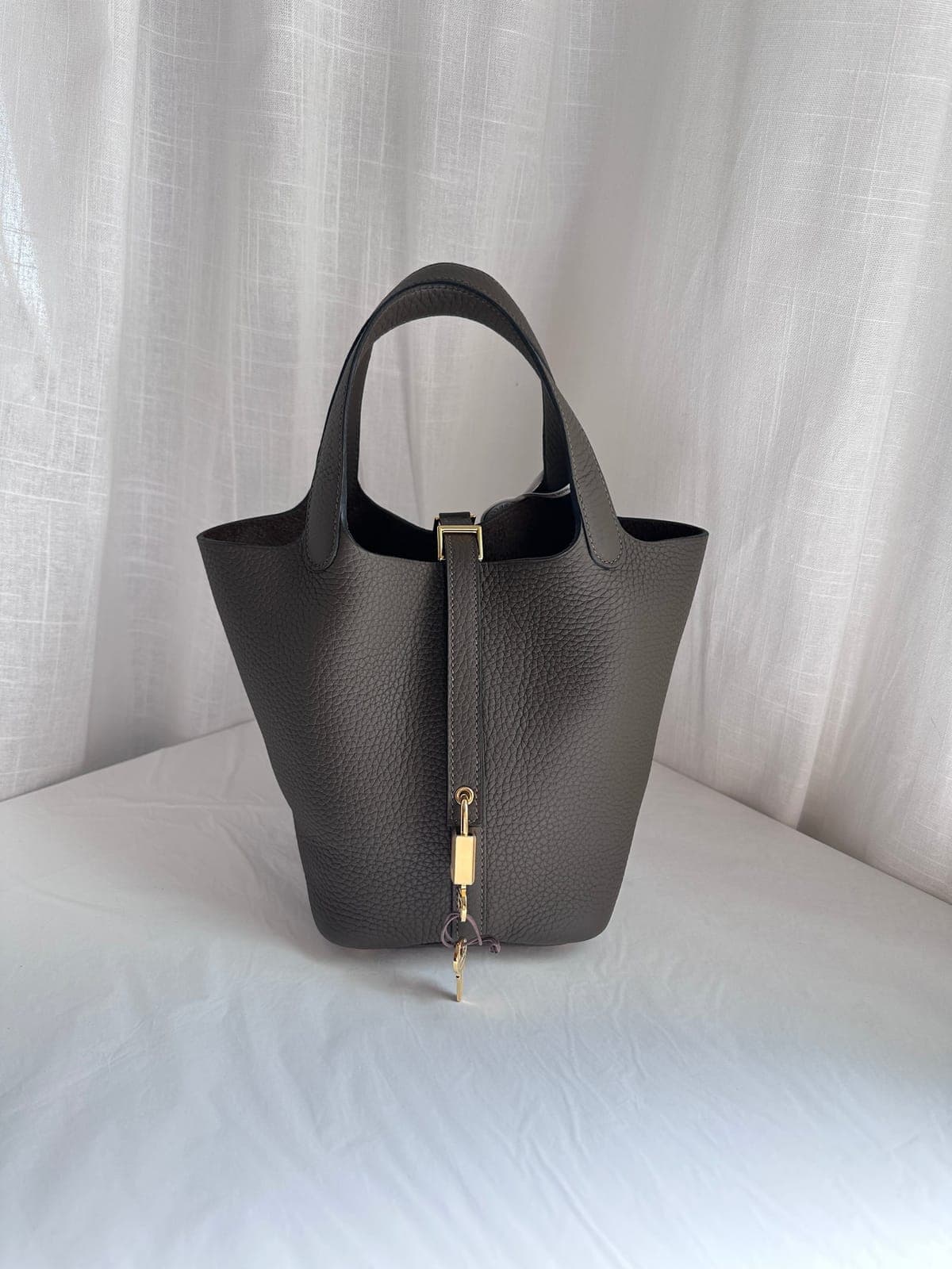 Hermès Picotin 18 Vert Loden GHW