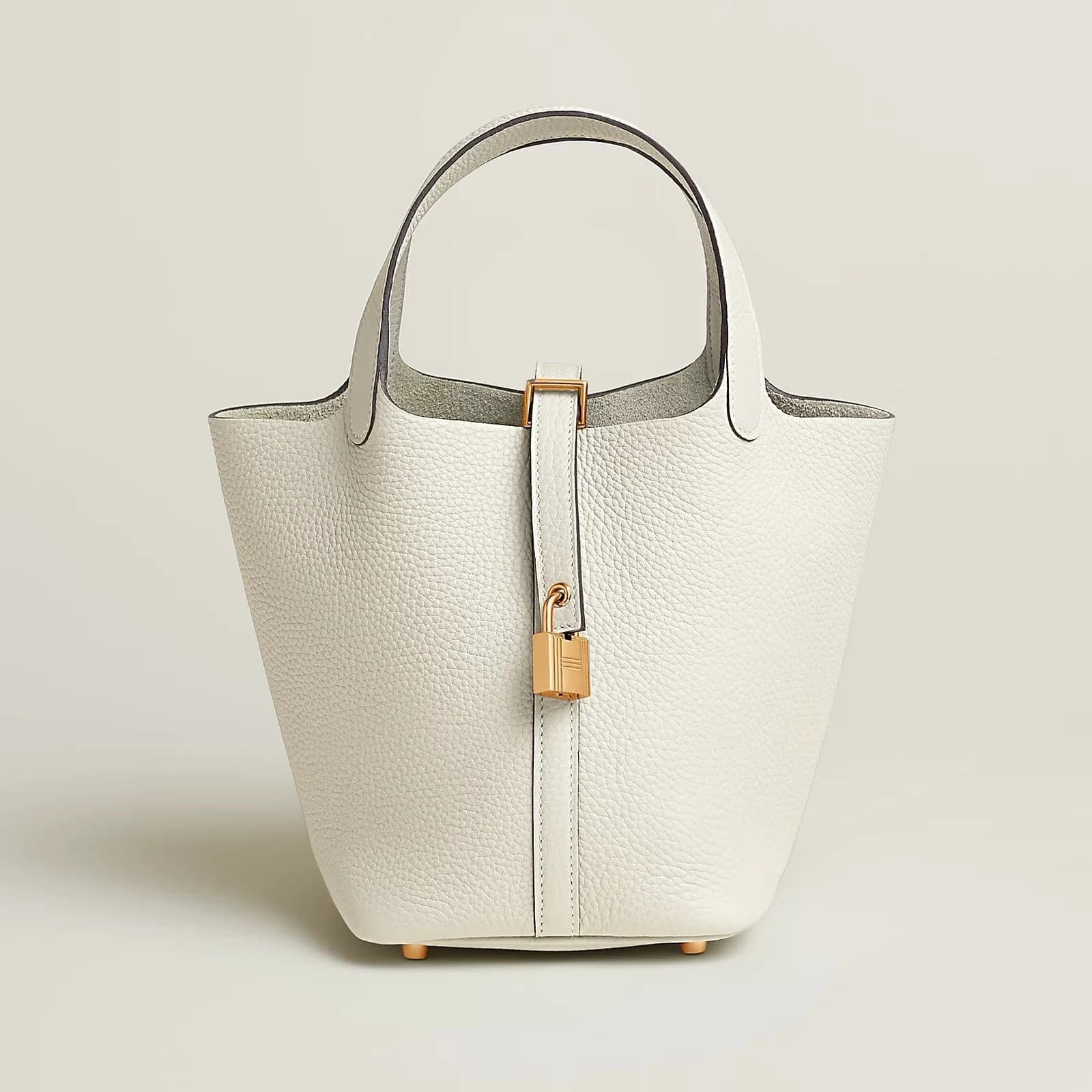 Hermès Picotin 18 Craie GHW